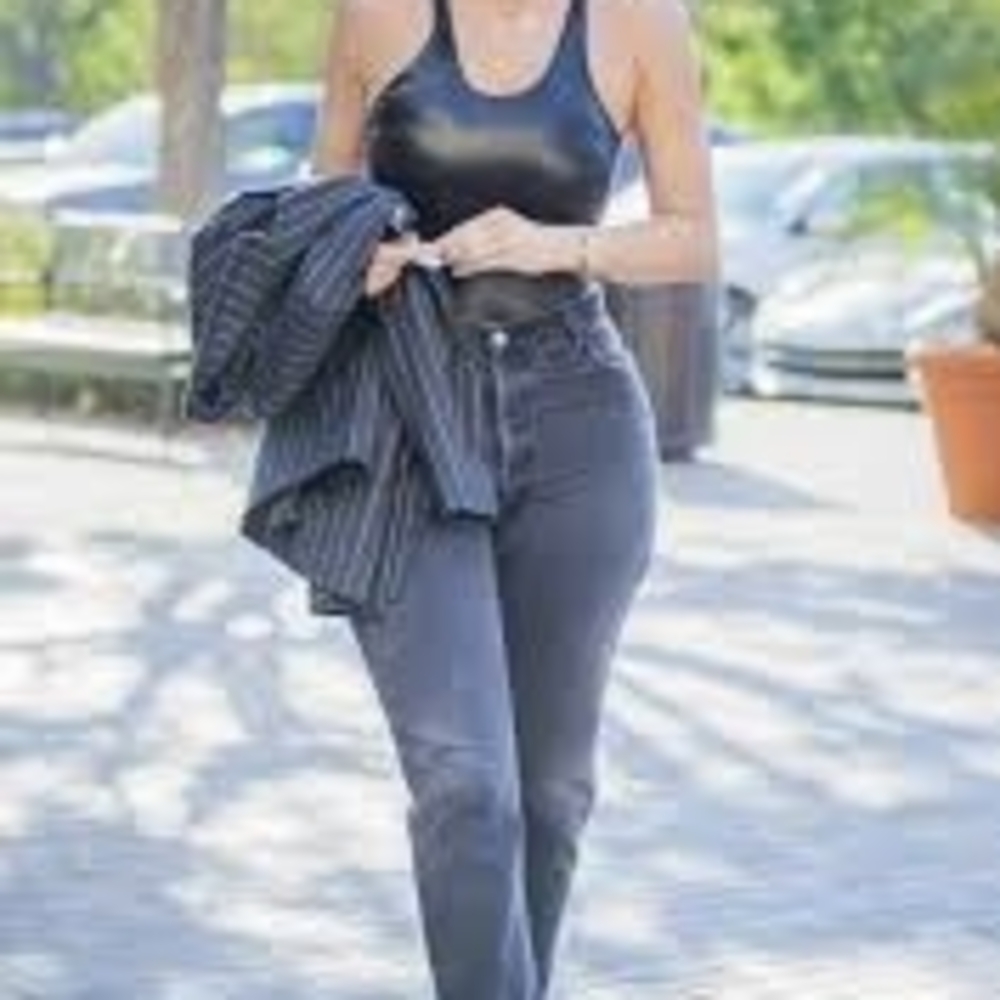 Kendall+ Kylie Washed Mom Jeans